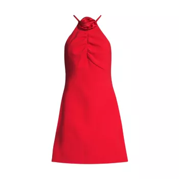 Мини-платье Carro с цветочной аппликацией Likely