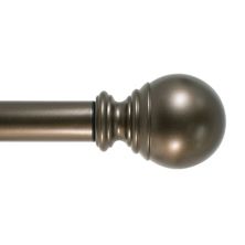 Decopolitan Ball Drapery Rod - 30''-84'' Decopolitan