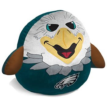 Мягкая подушка-игрушка Philadelphia Eagles, 37 см x 32 см, 95% полиэстер, 5% спандекс, сенсорная и прочная Unbranded