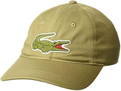 Бейсболка Lacoste Men's Solid Big Croc Lacoste