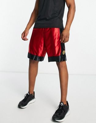Красные баскетбольные шорты Reebok Iverson Reebok