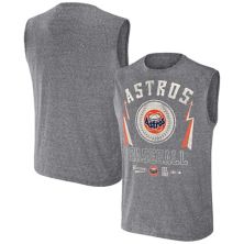 Men's Darius Rucker Collection by Fanatics Charcoal Houston Astros Relaxed-Fit Muscle Tank Top Darius Rucker Collection by Fanatics
