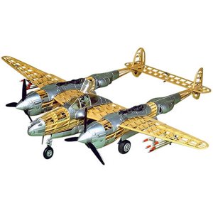 Guillow's Lockheed P-38 Lightning Model Kit Paul K. Guillow