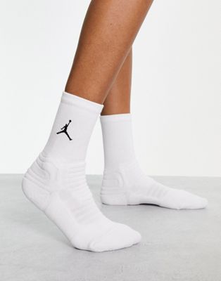 Белые носки Nike Jordan Flight Crew Basketball Nike
