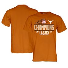 Unisex Blue 84  Texas Orange Texas Longhorns 2024 Big 12 Women's Basketball Conference Tournament Champions Locker Room T-Shirt Blue 84