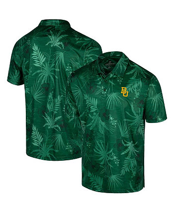 Мужская зеленая рубашка-поло Baylor Bears Palms Team Colosseum