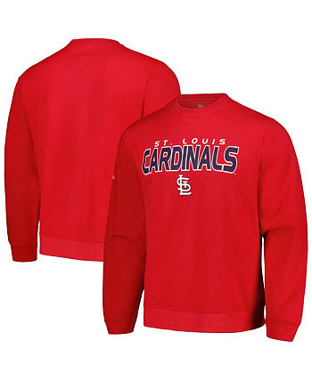 Мужской красный пуловер St. Louis Cardinals свитшот Stitches