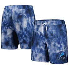 Men's G-III Sports by Carl Banks Blue Detroit Lions Change Up Volley Swim Trunks G-III Sports by Carl Banks