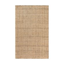 Estera Hand Woven Boucle Chunky Jute Area Rug Jonathan Y Designs