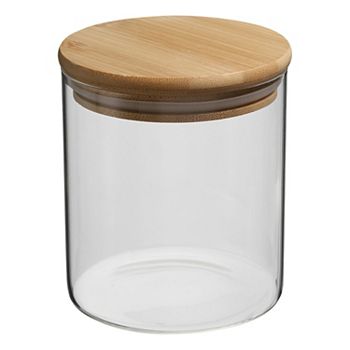 34 Oz Glass Kitchen Container Clear Food Storage Jar For Nuts Sugar Coffee Beans Spices (15x10cm) Unique Bargains