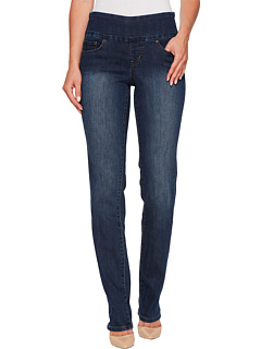 Джинсовые прямые джинсы Peri без застежки Jag Jeans