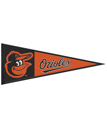 Шерстяной вымпел с основным логотипом Baltimore Orioles размером 13 x 32 дюйма Wincraft