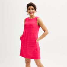 Women's Harper Rose Sleeveless Textured A-Line Dress HARPER ROSE
