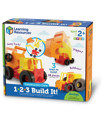 1-2-3 Build It Строительная бригада Learning Resources