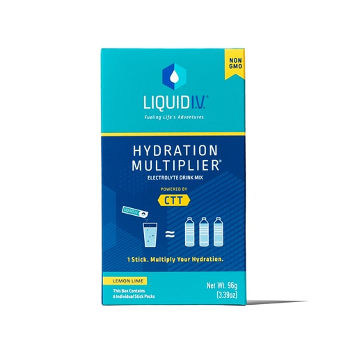 Пакеты с стиками Hydration Multiplier Lemon Lime — 3,39 унции Liquid I.V.
