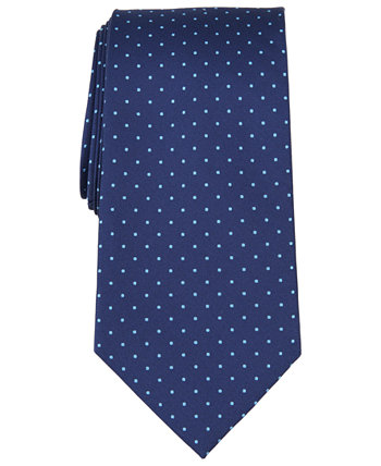 Мужской шелковый галстук в горошек Brooks Brothers