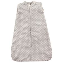 Плюшевый спальный мешок Hudson Baby Infant, мешок, одеяло, светло-серая норка в горошек Hudson Baby