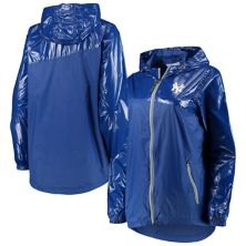 Женская куртка с капюшоном G-III 4Her by Carl Banks Navy New York Yankees с двойным покрытием и молнией во всю длину In The Style