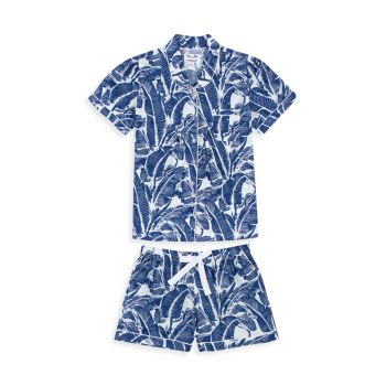 Женская рубашка с банановым листом на Мартинике + боксерский комплект SANT AND ABEL