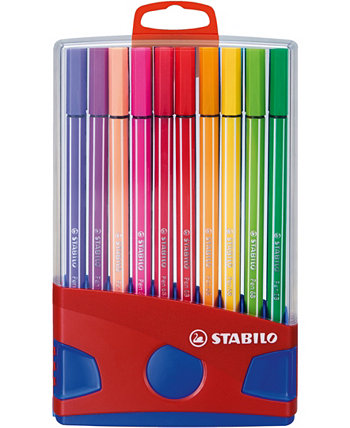 Набор маркеров Pen 68 Color Parade, 10 цветов, упаковка с подвесной биркой Stabilo