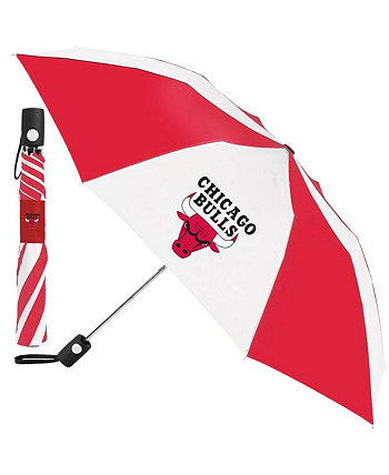 Складной зонт Chicago Bulls 42 дюйма с основным логотипом Wincraft