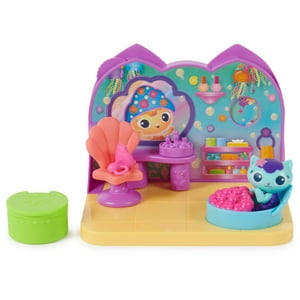 Gabby’s Dollhouse, MerCat’s Spa Room Playset with Toy Figure Gabby's Dollhouse