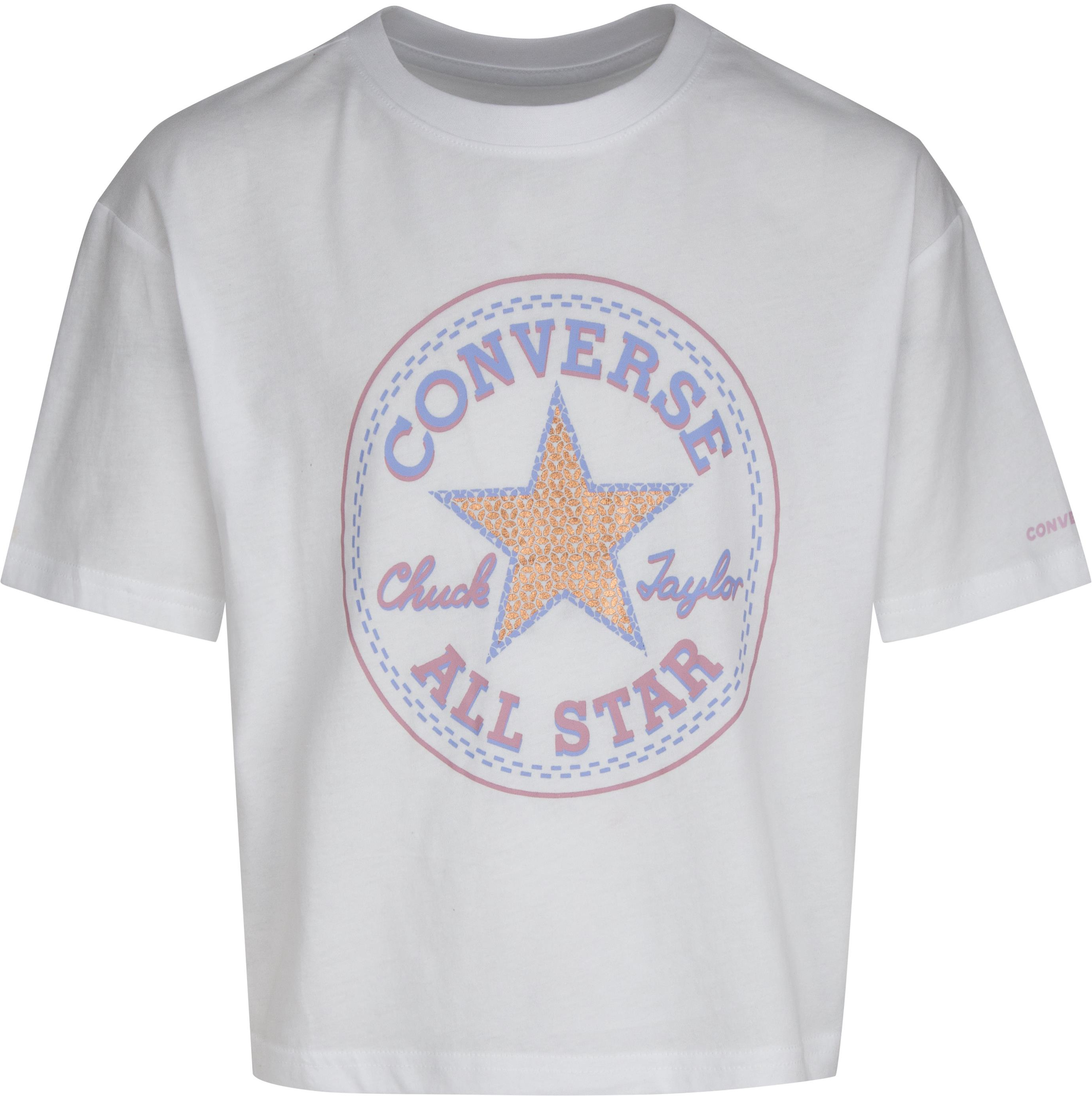 Свободная футболка Star с искусственными пайетками (для больших детей) Converse Kids