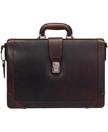 Мужской роскошный портфель Buffalo Litigator с карманом для ноутбука с диагональю 17,3 дюйма Mancini