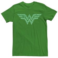 Мужская футболка с логотипом DC Comics Wonder Woman Shamrock DC Comics