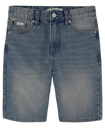 Джинсы Big Boys Свободные джинсовые шорты Calvin Klein