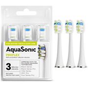 AquaSonic ProFlex 3 шт. Сменные насадки щетки Aquasonic