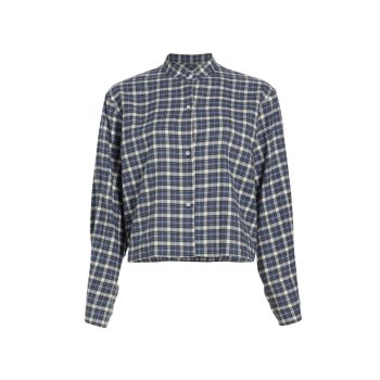 Plaid Cotton Flannel Shirt TWP