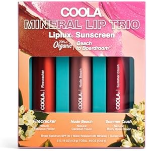 COOLA Organic Tinted Lip Balm & Mineral Sunscreen with SPF 30, Dermatologist Tested Lip Care for Daily Protection, Vegan, 0.15 Oz Coola