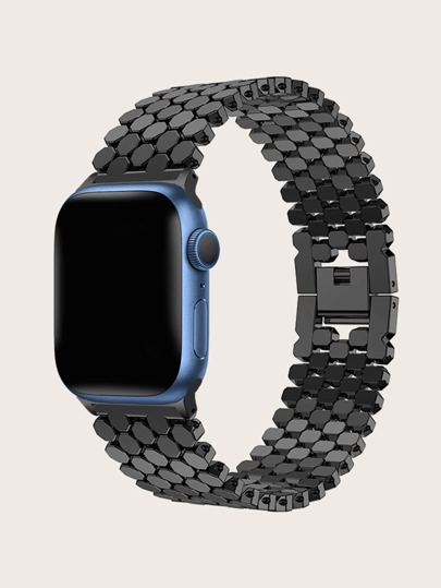 Ремешок часов из нержавеющей стали совместимый с Apple Watch Series 7 SHEIN