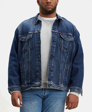 Мужская джинсовая куртка из эластичного стрейч-пиджака для больших и высоких размеров Levi's®