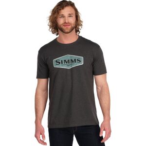 Мужская хлопковая футболка Simms Logo Frame Simms