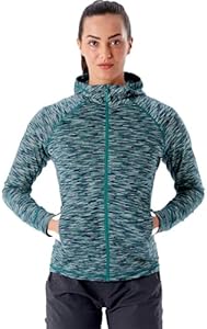 RAB Women's Maze Hoody Lightweight Breathable Hooded Coat for Hiking & Climbing Rab