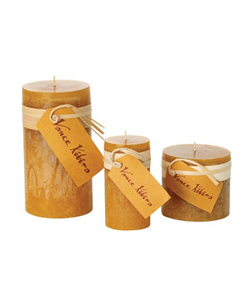 Свечи на деревянные столбы, набор из 3 шт. Vance Kitira