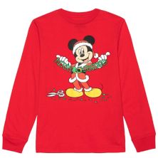 Disneys Mickey Mouse Boys 8-20 Christmas Graphic Tee by Celebrate Together Celebrate Together