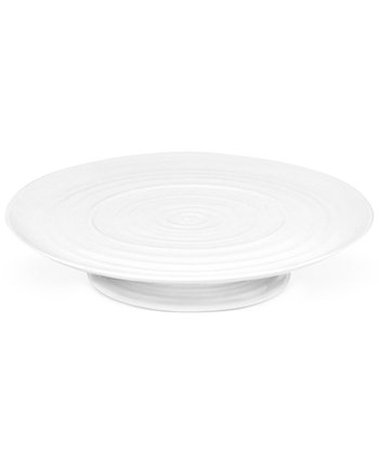 Сервировочная посуда, Белая тарелка для торта с большими ножками Sophie Conran Portmeirion