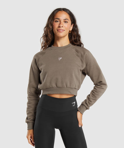 Training Fleece Cropped Sweatshirt Gymshark