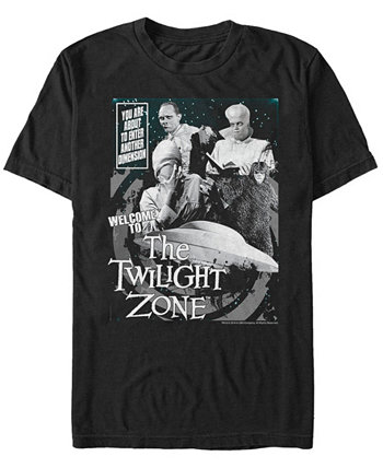 Мужская футболка CBS вводит футболку с короткими рукавами другого размера Twilight Zone