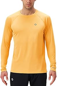 NAVISKIN Men's Rash Guard Shirts Swim Shirts UPF 50+ UV Sun Protection Long Sleeve Shirts Lightweight Quick Dry Naviskin