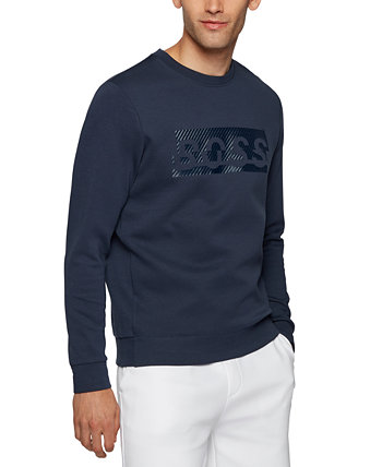 Мужская приталенная толстовка с логотипом BOSS BOSS Hugo Boss