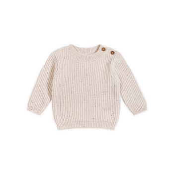 Baby Boy's Chunky Rib-Knit Sweater Firsts by Petit Lem