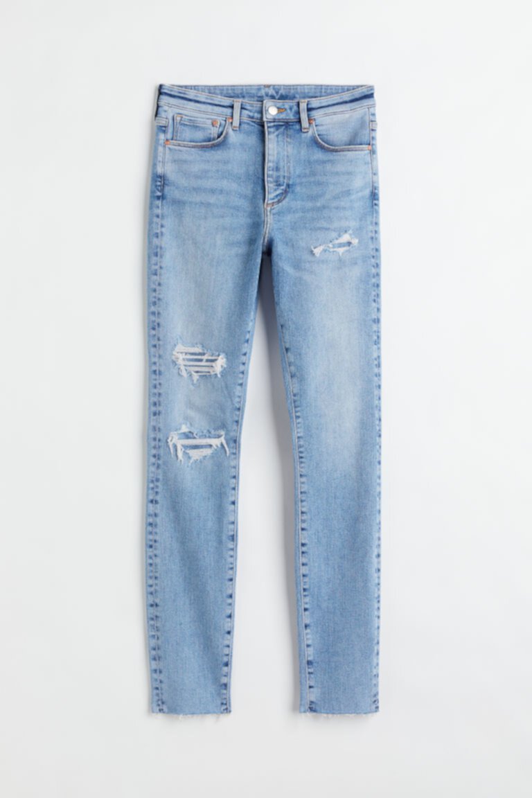 Формирование высоких джинсов H&M