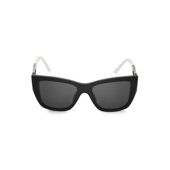 Солнцезащитные очки «кошачий глаз» 54 мм Prada