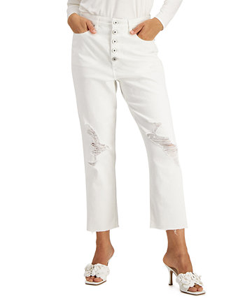 Рваные джинсы Mom, созданные для Macy's INC International Concepts