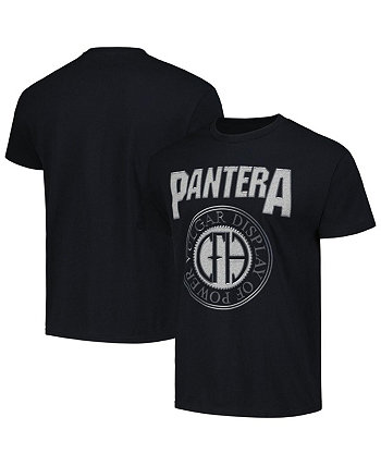 Men's and Women's Black Pantera Vulgar Display of Power T-shirt Bravado