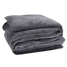 Мягкое утяжеленное одеяло для сна и съемный чехол Sleep Soft